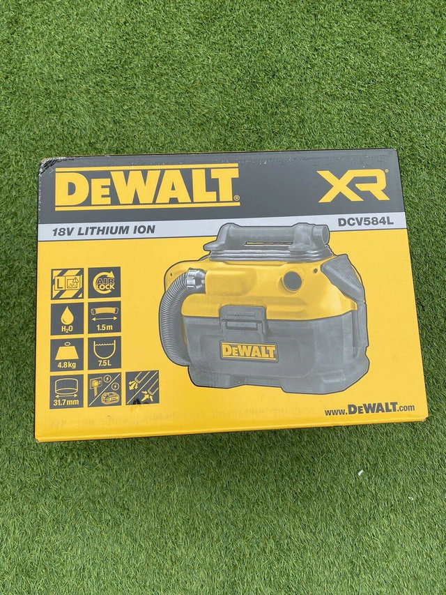 DeWalt DCV584L 18V XR FlexVolt L-Class Cordless Vacuum