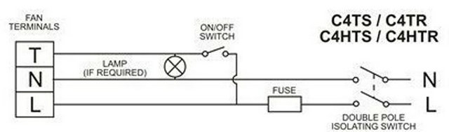 Xpelair C4TSR Simply Silent 100mm Contour Extractor Fan Timer