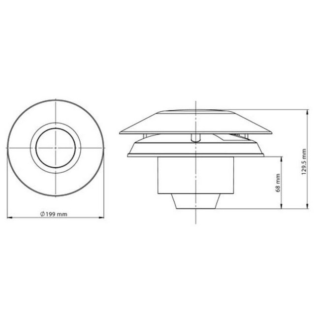 Greenwood Airvac CV2GIP Unity Any Room Extractor Fan